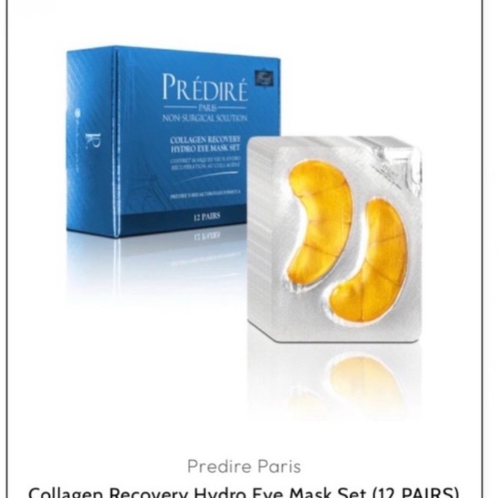 Predire Collagen Recovery Hydro Eye Mask Set  - 12 Pairs of Eyepatches $750 - Picture 2 of 4